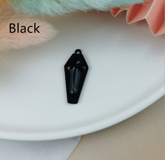 Bulk 10 30 Halloween Cross Charm Pendant,Ghost Charms For Handmade Earring Necklace Bracelet Jewelry