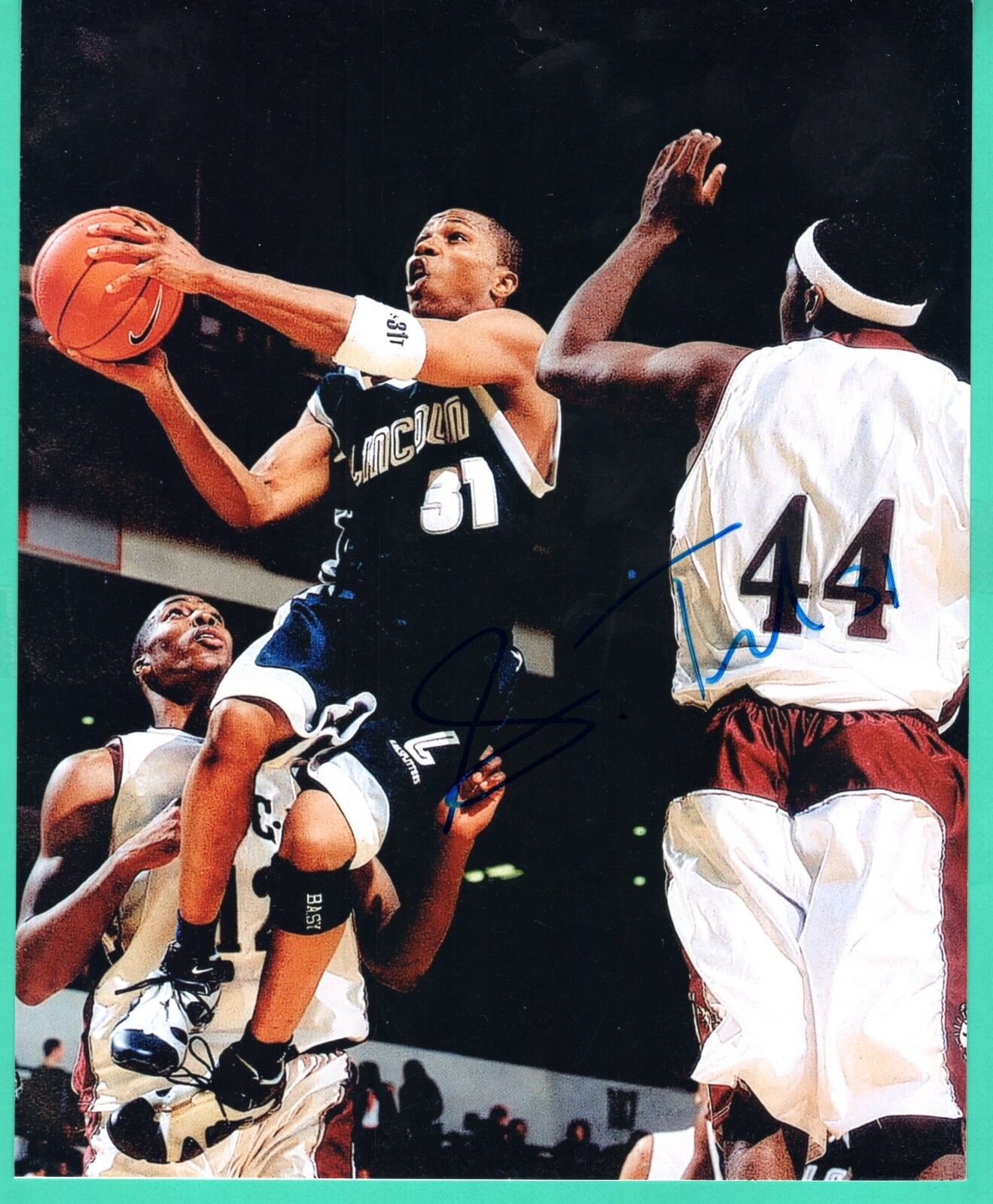 Sebastian Telfair NBA Abraham Lincoln HS Hand Signed Autograph 8x10 Photo Poster painting