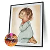 >SALE<5D Resin Kid Pray Diamond Painting Full Round Drill Rhinestone Gift (B5020)