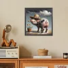 Diamond Painting -DIY Full Square Drill Pig(35*35CM)