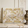DIY Pearl Painting Gorgeous Fish for Home Wall Decor with Frame(20x30cm)