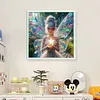 【Limited Stock Sale】Crystal Butterfly Fairy-11CT Stamped Cross Stitch 50*50cm/19.69*19.69in tapestrymarket