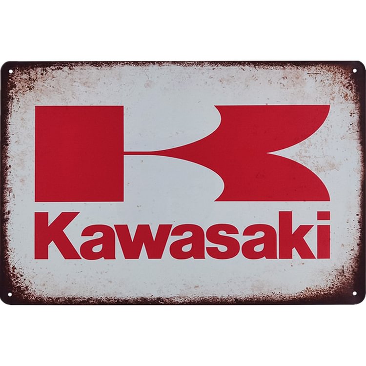 Kawasaki Motorcycle - Vintage Tin Signs/Wooden Signs - 8*12Inch/12*16Inch