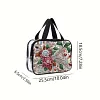DIY Gem Flowers Diamond Painting Makeup Bag