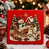 DIY Foldable Pearl Diamond Painting Gift Box &ndash; Sparkling Christmas Craft & Elegant Gift Packaging