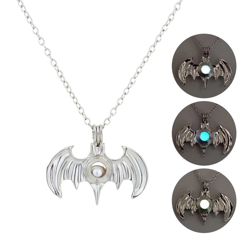 Luminous Hollow Diy Cage Christmas Tree Women’s Necklace