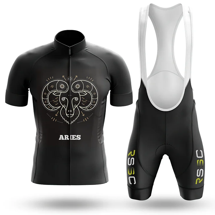 Twelve stars series-ARIES- Men's Short Sleeve Cycling Kit