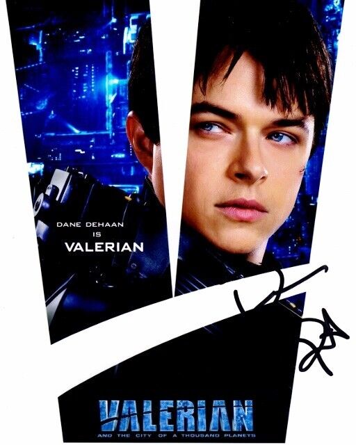 Dane DeHaan Signed - Autographed Valerian 8x10 inch Photo Poster painting with Certificate