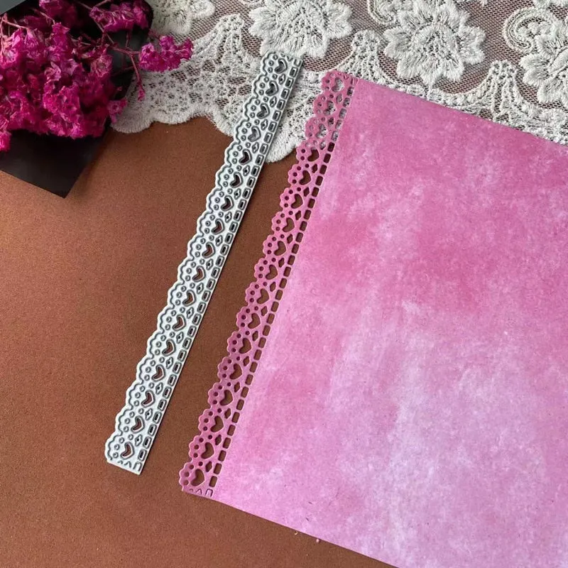 Decorative Cards Edges Metal Cutting Dies Stencil for DIY Scrapbooking Album Embossing Paper Cards Deco Crafts Die Cuts