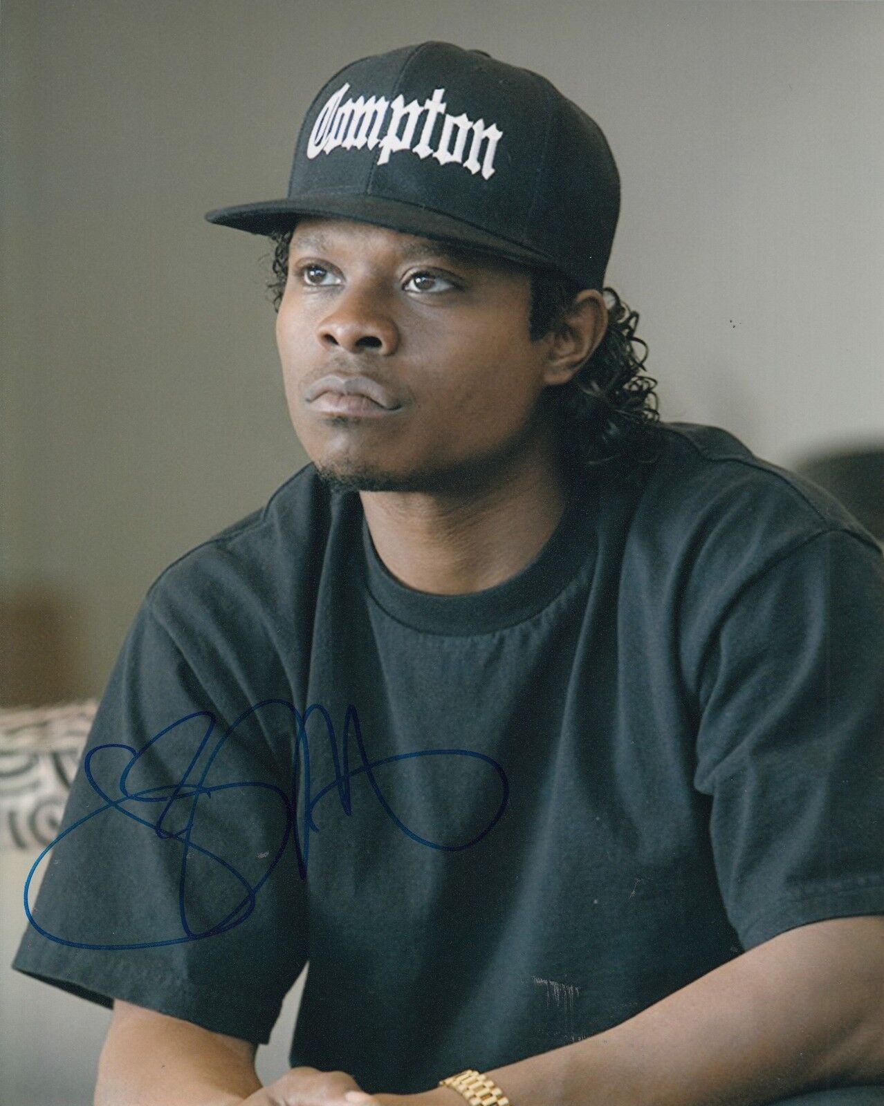 JASON MITCHELL signed (STRAIGHT OUTTA COMPTON) EASY-E 8X10 Photo Poster painting W/COA NWA #3