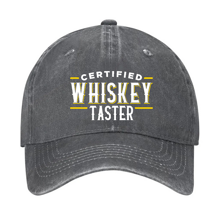Certified Whiskey Tester Funny Drinking Hat socialshop