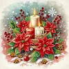 Diamond Painting-DIY Crystal Rhinestone Christmas Flower