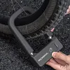 Locke Brothers Smart U-shaped Lock NFC Bicycle Lock Silicone Motorcycle Road Bike U-shaped Folding Bike Anti-theft Lock