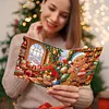 Cartoon Ginger Man DIY Diamond Painting Greeting Cards with Envelopes