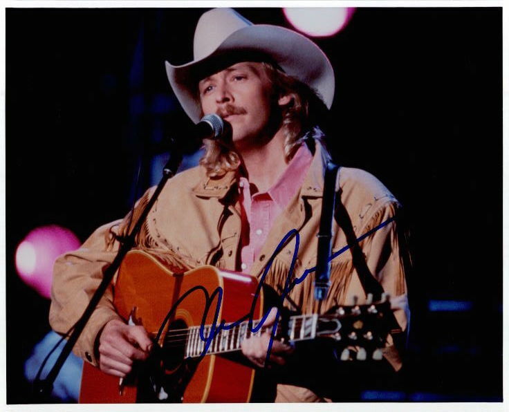 Alan Jackson signed 8x10 Photo Poster painting In-person