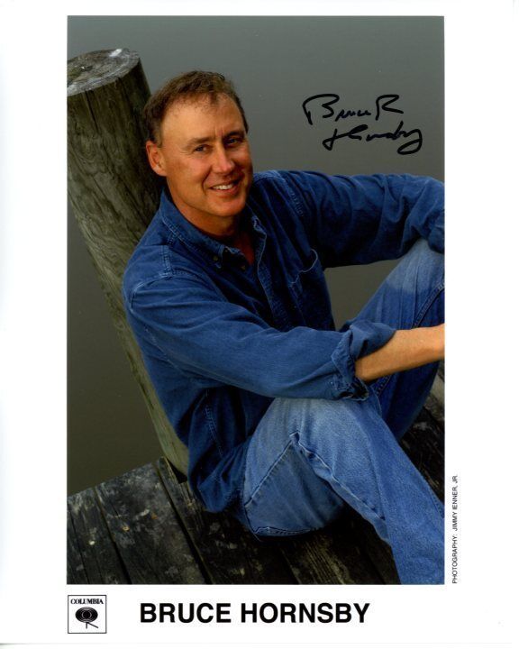 BRUCE HORNSBY signed autographed 8x10 Photo Poster painting