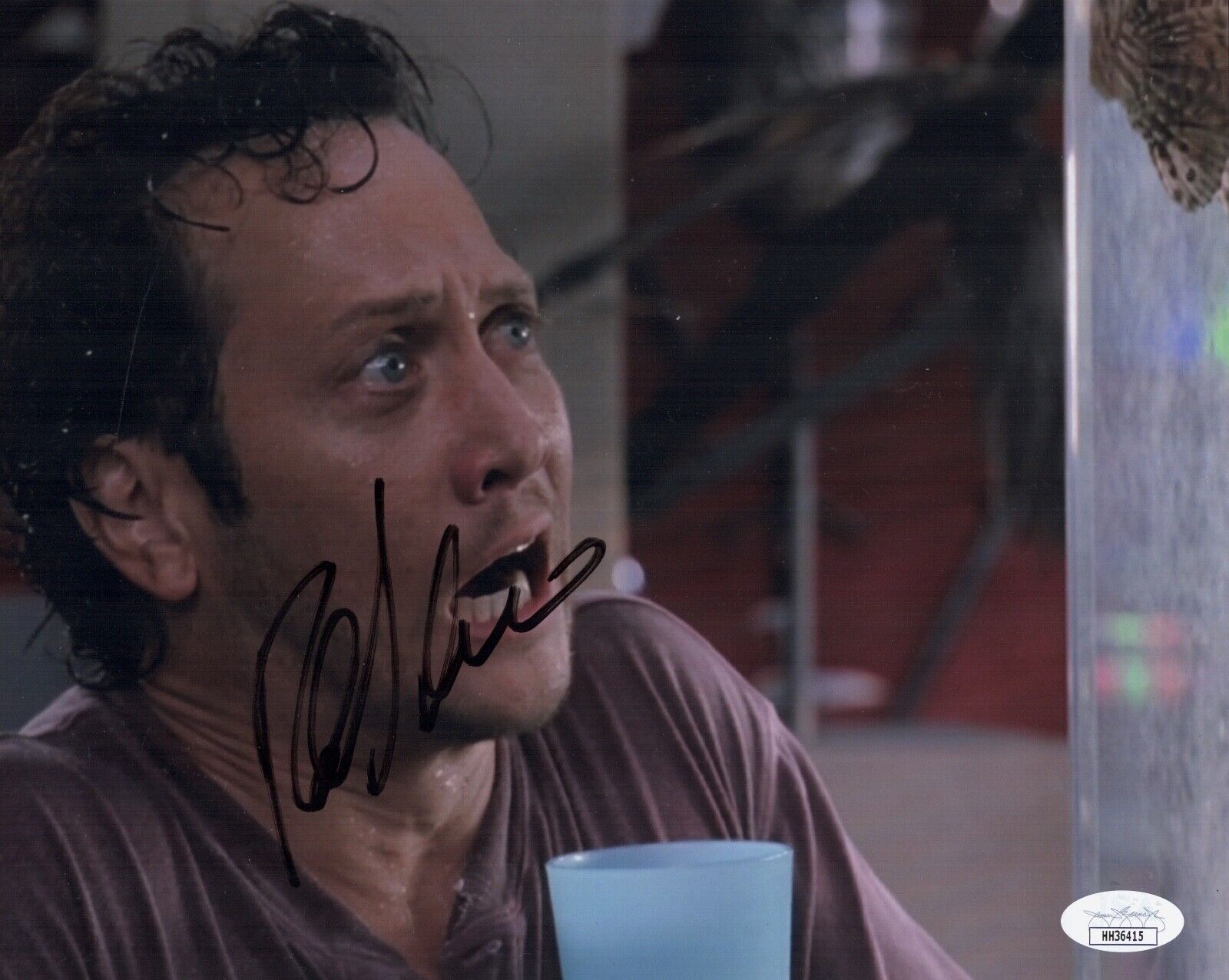 ROB SCHNEIDER Signed DEUCE BIGALOW 8x10 Photo Poster painting IN PERSON Autograph JSA COA Cert