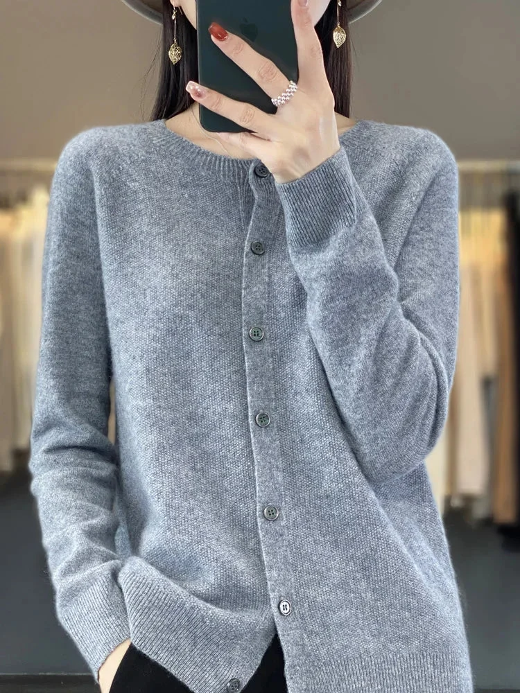 Buttoned Cardigan