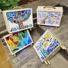 DIY Mosaic Art Wooden Piggy Bank Storage Box Material Package Handmade Design Kit