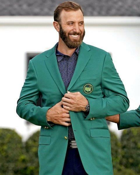 DUSTIN JOHNSON 2020 Masters Champion PGA Glossy 8 x 10 Photo Poster painting Poster Man Cave