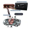4x50W Car DSP Digital Audio Processor DSP Car Power Amplifier Car DSP Amplifier