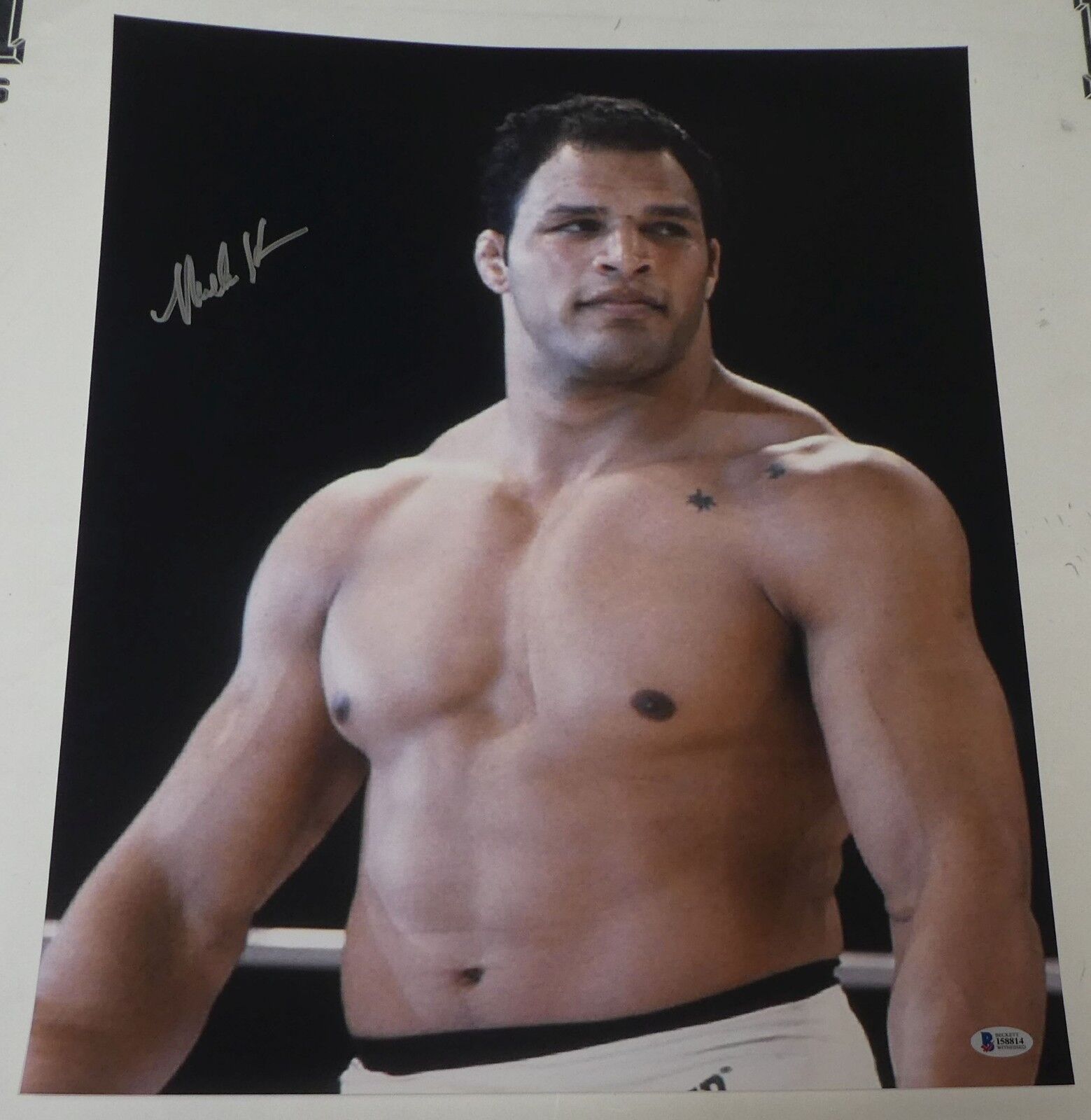 Mark Kerr Signed 16x20 Photo Poster painting BAS Beckett COA UFC 14 15 Pride Picture Autograph 2