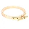 DIY Wooden Cross Stitch Frame Needlework Hoop Ring Hand Embroidery Tool