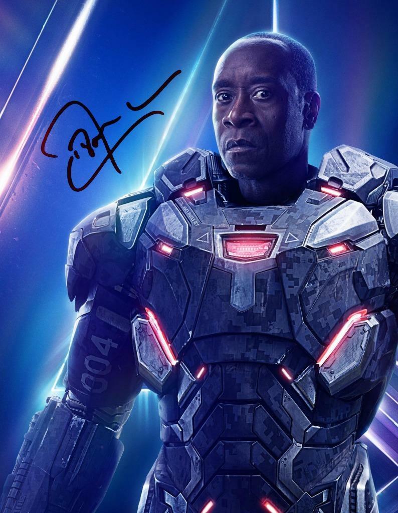 DON CHEADLE War Machine AVENGERS SIGNED AUTOGRAPHED 10X 8