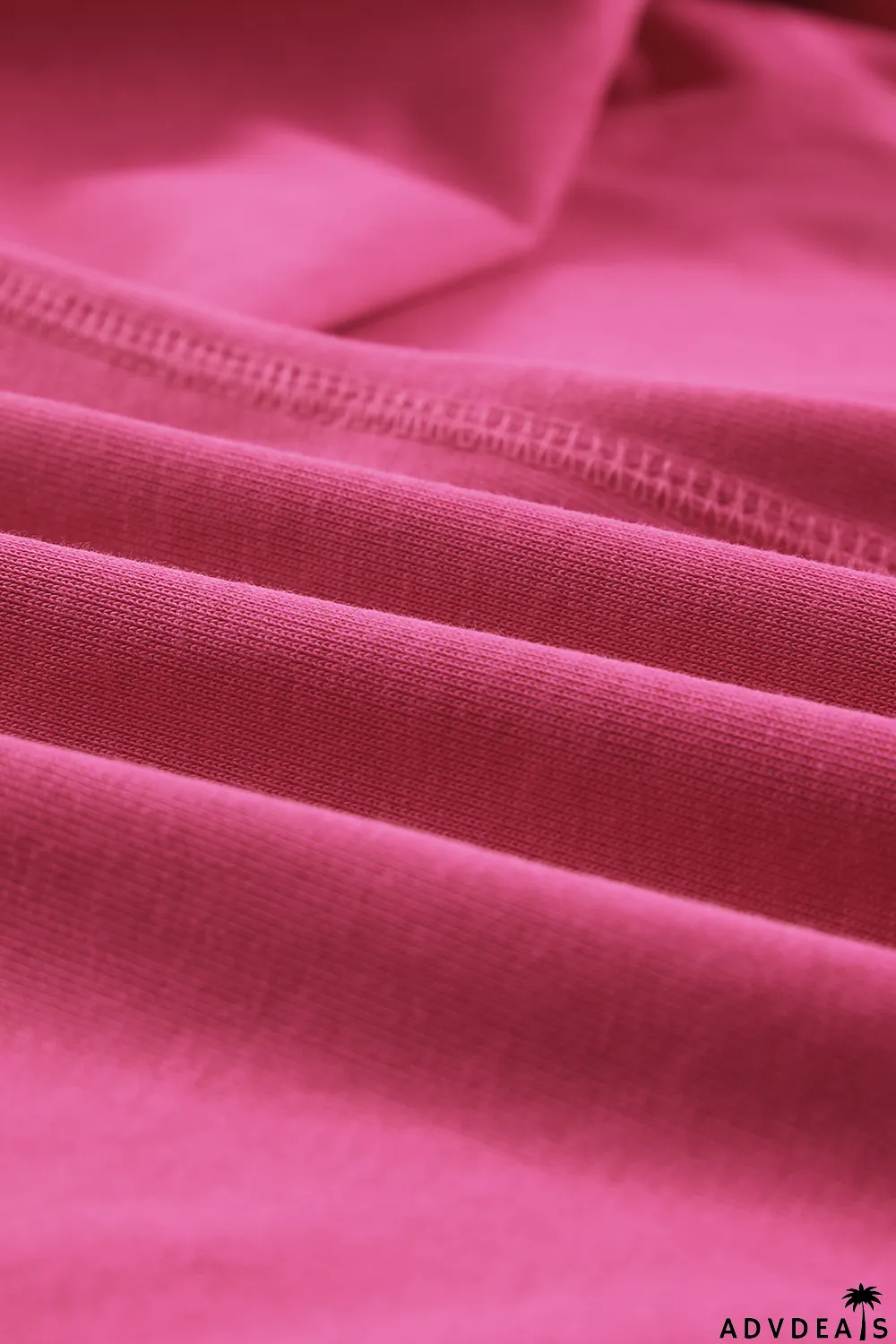 Rose Split V Neck Dolman Top