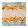 Polka Dots Floral Painting Shawl Scarf