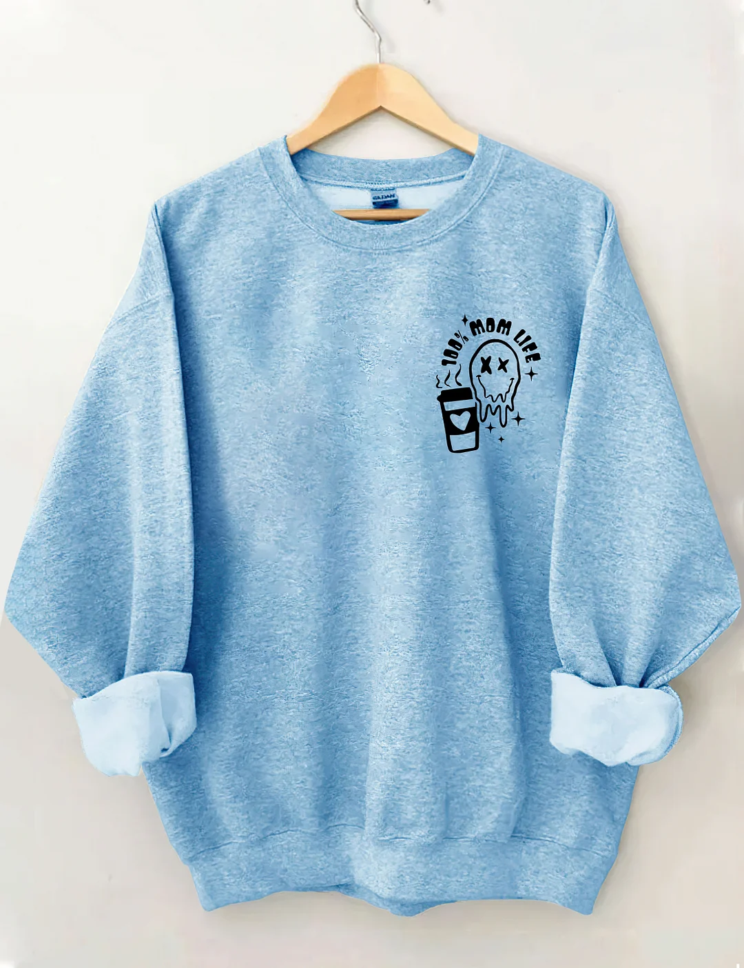 Caffeine And Chaos Mom Sweatshirt