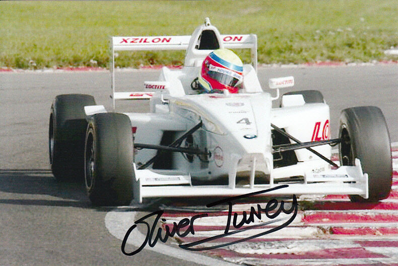 Oliver Turvey Hand Signed Formula BMW Photo Poster painting 7x5 1.