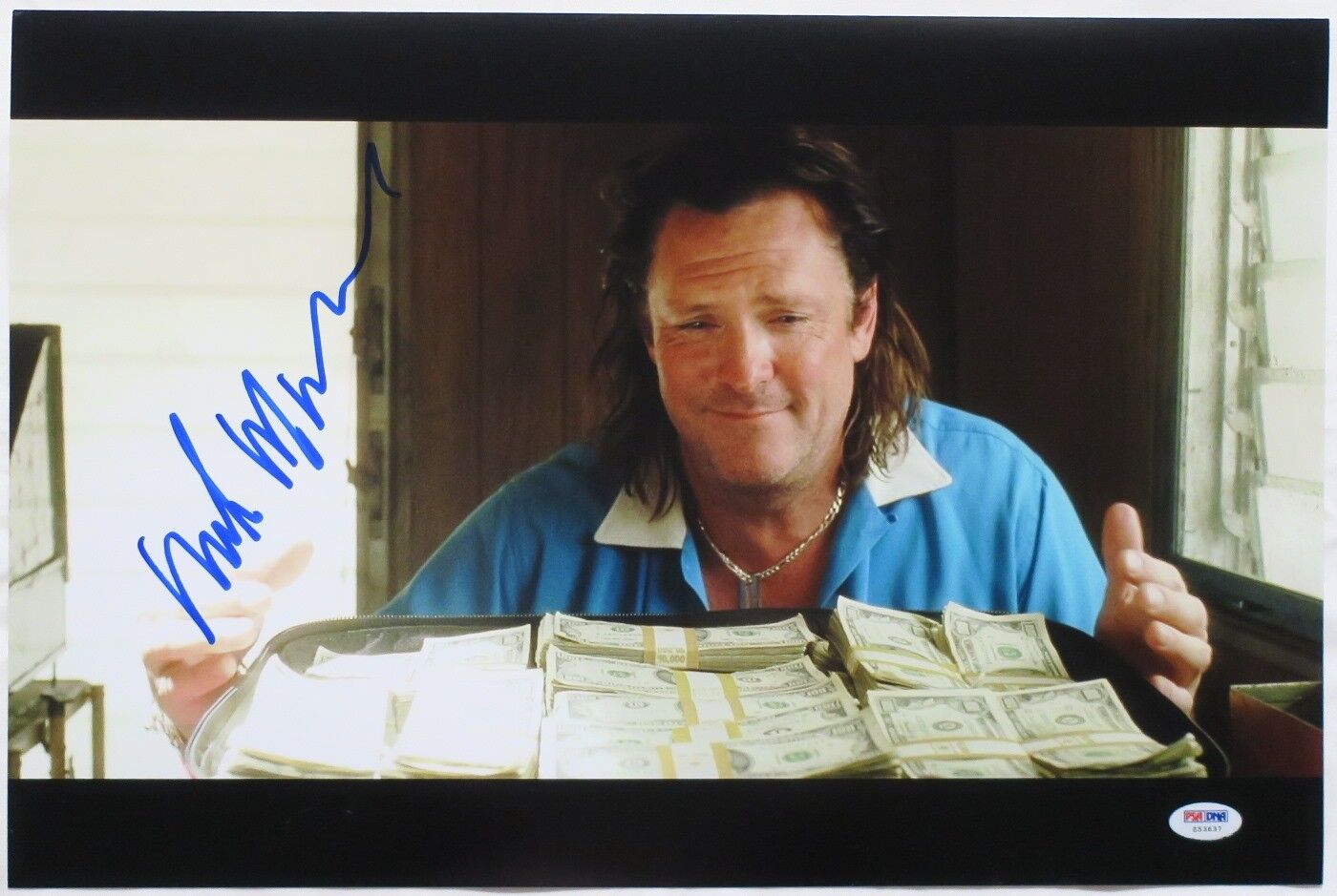 Michael Madsen Signed Kill Bill Authentic Autographed 12x18 Photo Poster painting PSA/DNA#Z53637