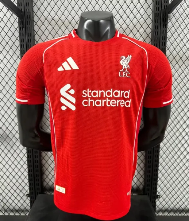 2526 New Season Liverpool Home Jersey Player Edition