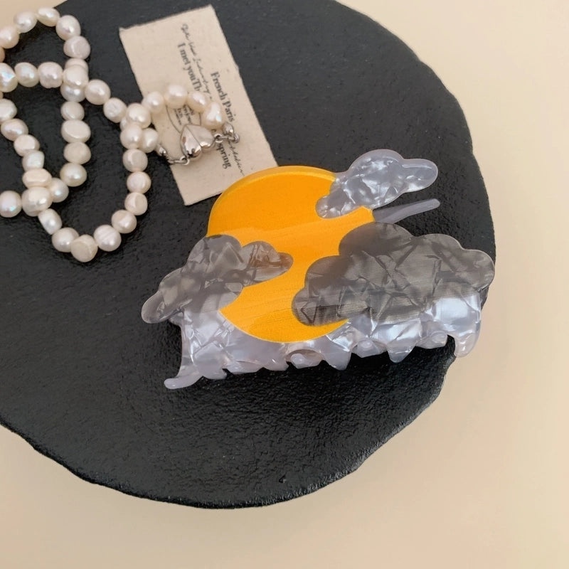 Women’s Cute Book Animal Sea Wave Arylic Hair Claws