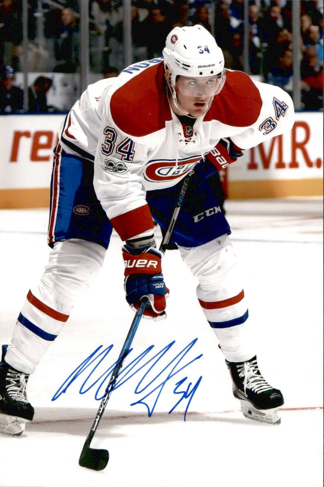 Michael McCarron SIGNED autographed 4x6 MONTREAL CANADIENS #7