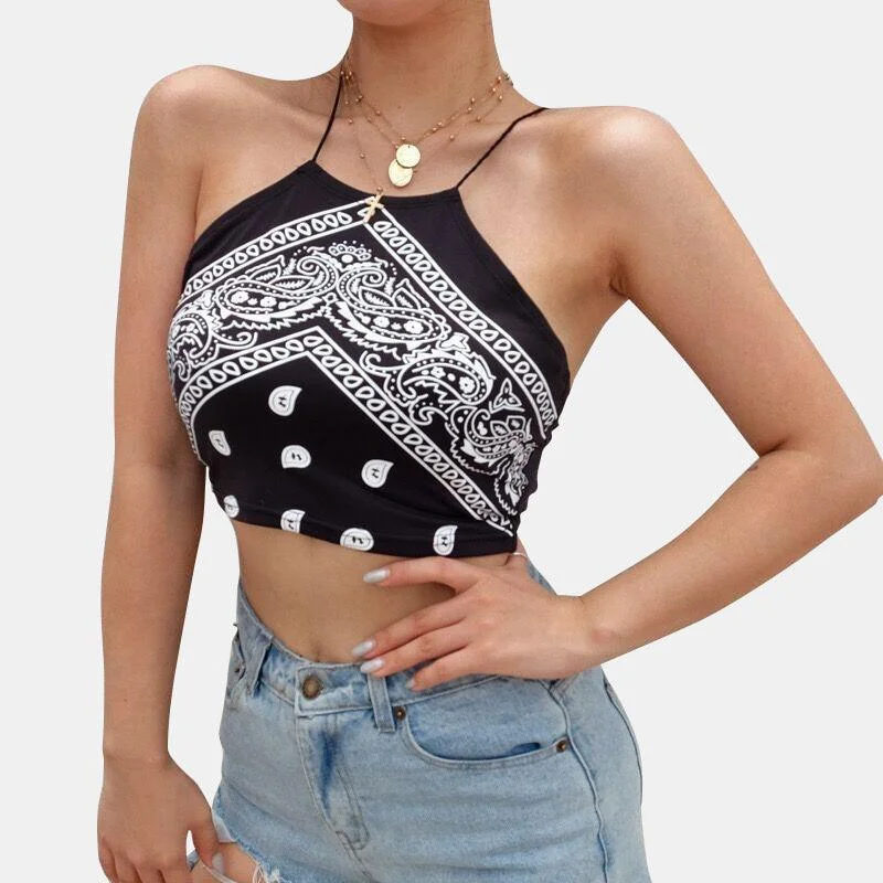 Halter Summer Tank Top