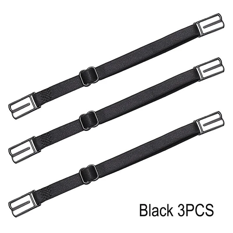 3/5PCS Bra Straps Anti-slip Belts Buckle Shoulder Straps Non-Slip Back Bralette Straps Holder Slip--resistant Accessories