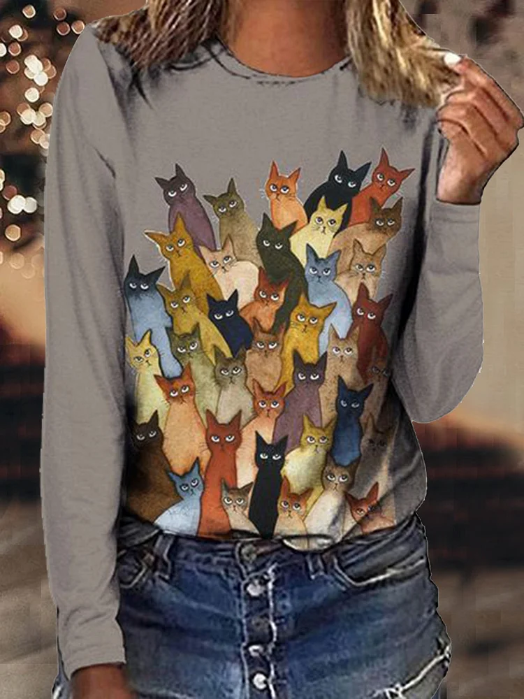 Animal Crew Neck Regular Fit T-Shirt