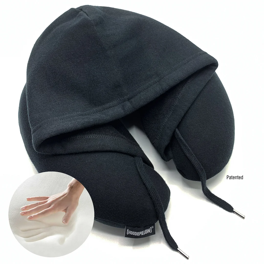 Memory Foam Travel HoodiePillow