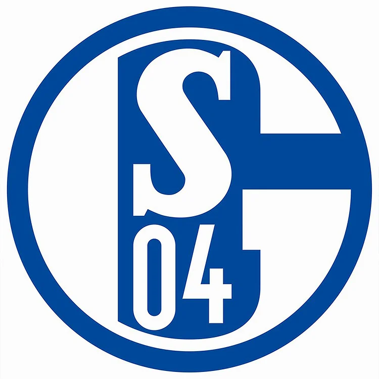 Schalke 04 Team Logo  - Full Round - Diamond Painting(40*40cm)