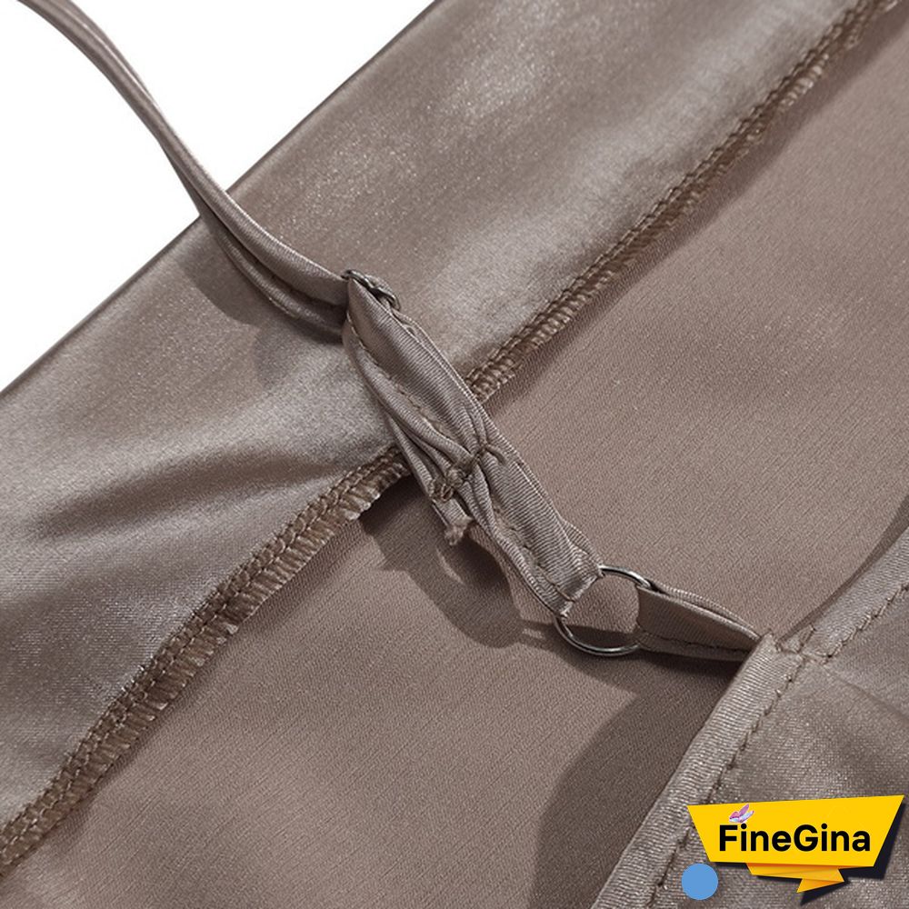 Women Fashion Summer Skirt Halter Solid Color Sleeveless Slim Elegant Dress