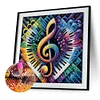 Music-Crystal Rhinestone Diamond Painting