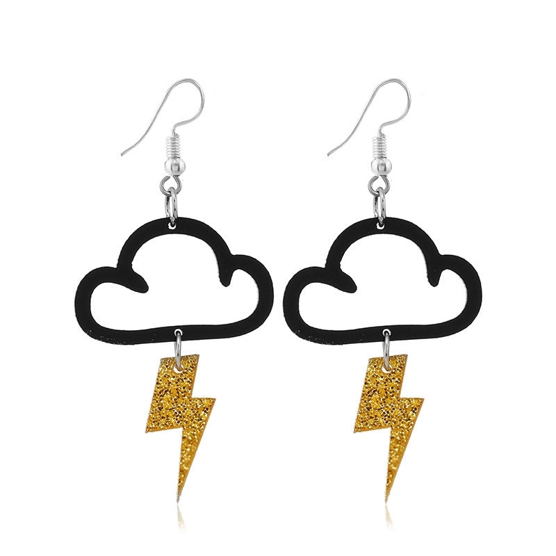 6 Pieces Gothic Cat Spider Alloy Women’S Drop Earrings 1 Pair