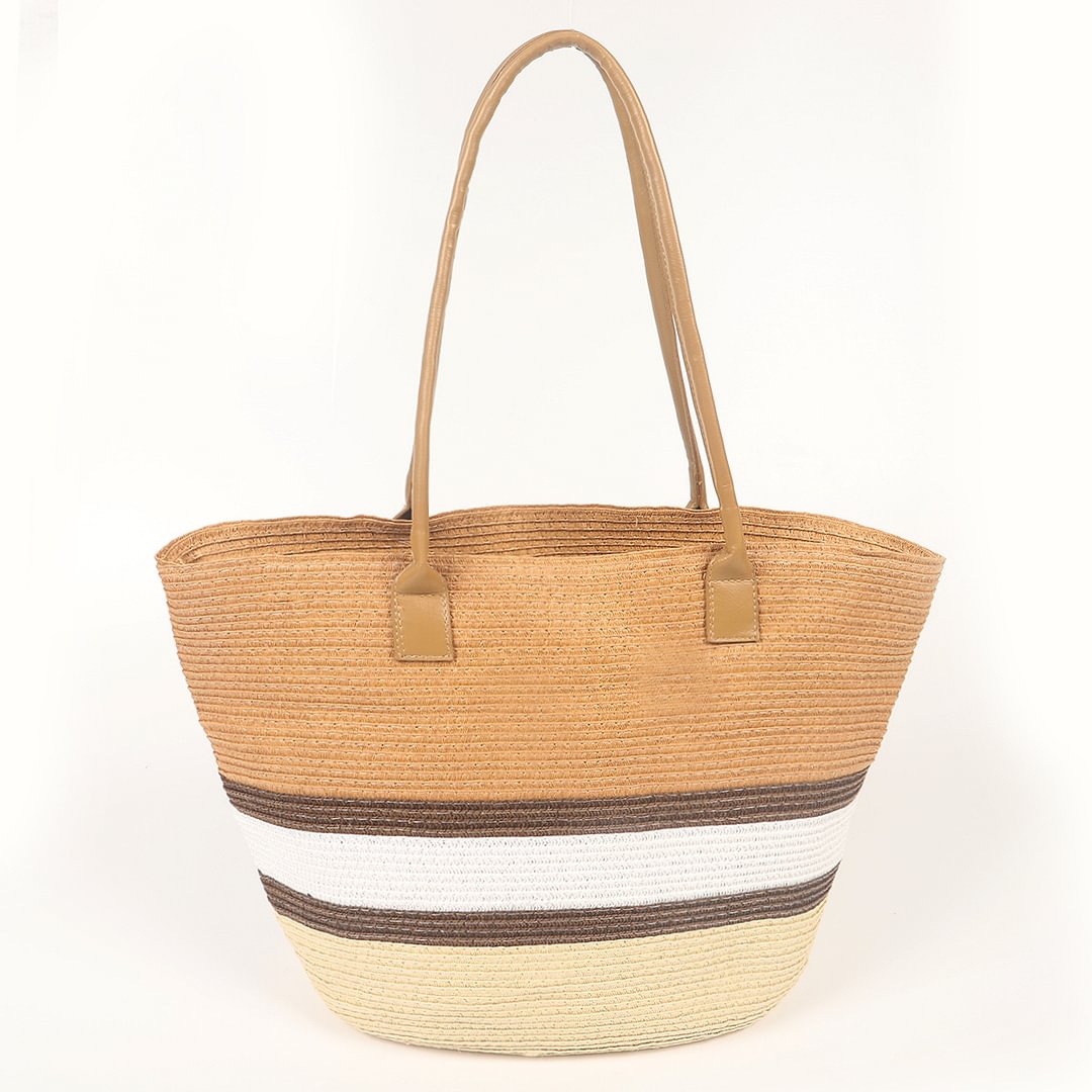 Casual all-match large-capacity straw bag straw hat