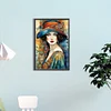 (40*60cm)Lady - Full Round Drill Diamond Painting