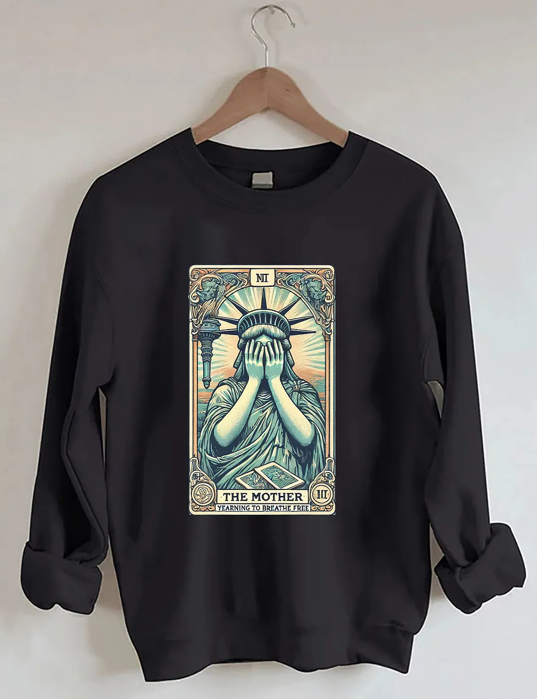 The Mother Crying Sculpture Sweatshirt