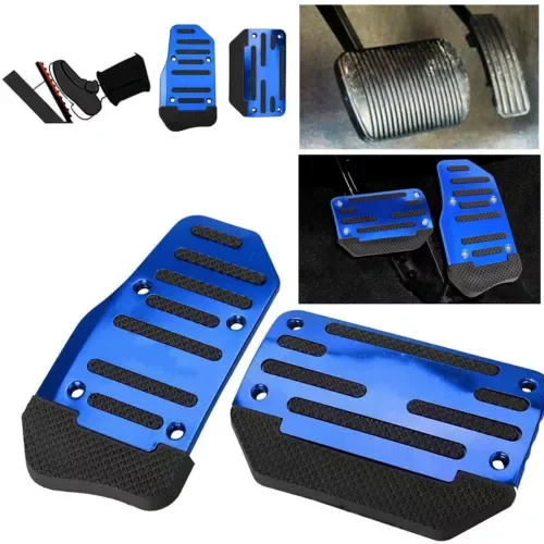 Dronehint Blue Non-Slip Automatic Gas Brake Foot Pedal Pad Cover Car Accessories Parts (For: Acura) Parts