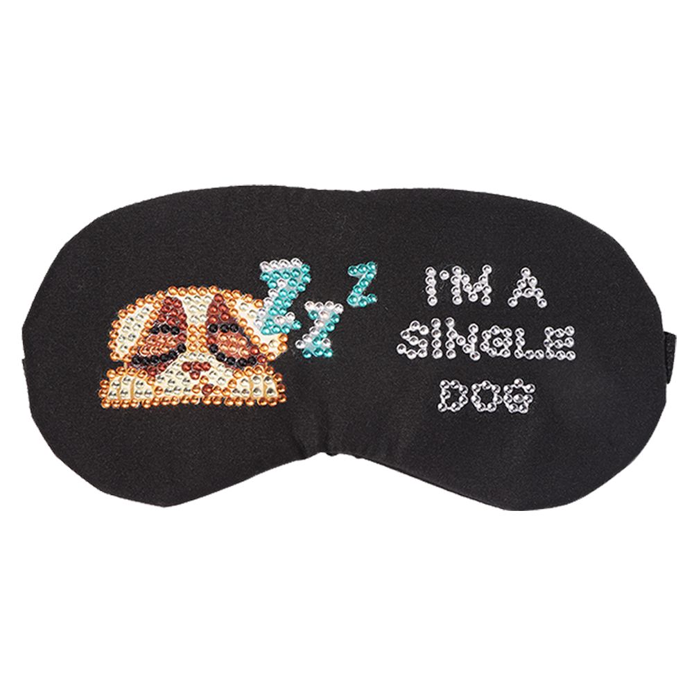 

Dog Hot Cold Eye Mask - 5D DIY Craft Fashion Accessories, 501 Original