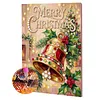 Diamond Painting-DIY Crystal Rhinestone Christmas with Frame(40x30cm)